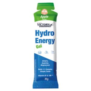 Victory Endurance Hydro Energy Gel + Caffeine Gel Manzana